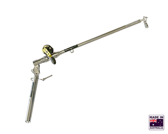 Hook'em Teaser Bar - Reel Seat - Adjustable (90cm Boom)