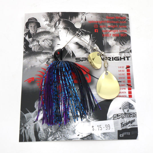 Spinwright 1/4oz Double Colorado Spinnerbaits