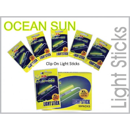 Ocean Sun Clip On Light Sticks Twin Pack