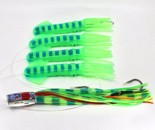 Bonze Thunnus Pro The Ticket Squid Chain - Karma (Green)