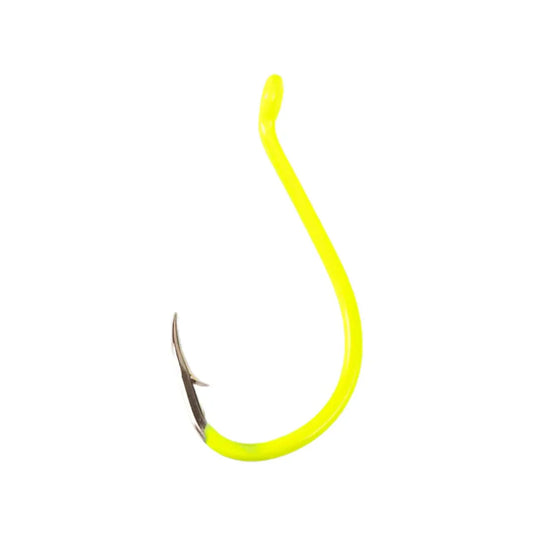 Wise Angler Beak Hook - Extra Long Point Fluro Green