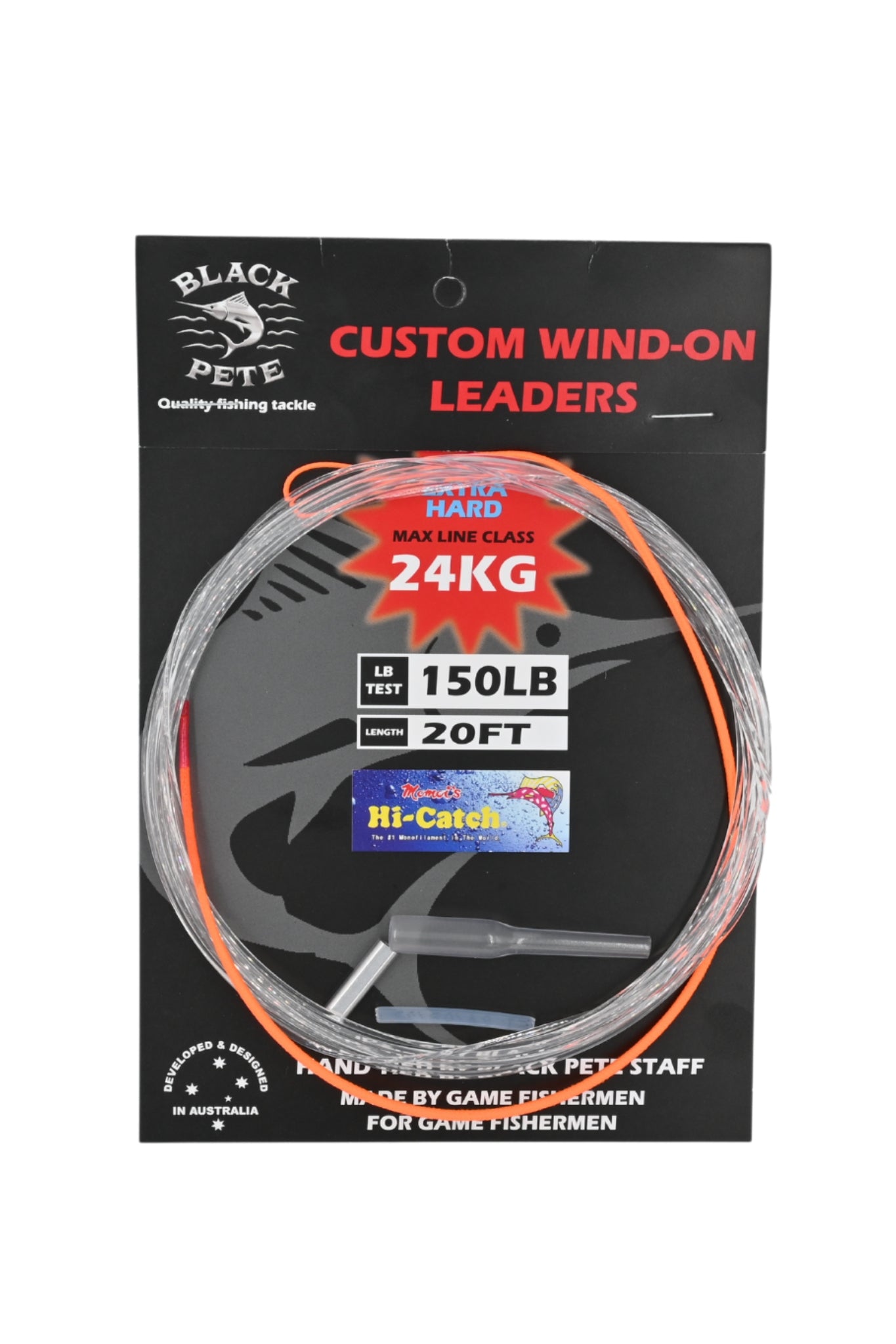 Black Pete Fluorocarbon Custom Wind-On Leader main image 1