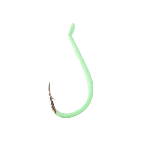 Wise Angler Beak Hook - Extra Long Point Luminous Green
