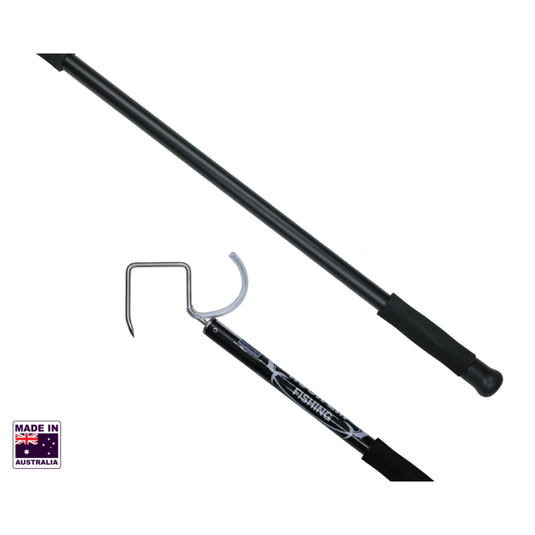 Hook'em Diamond Gaff 6x75mm - 120cm Handle