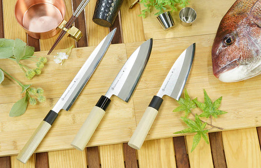 Belmont MV Deba Filleting Sashimi Knife 150mm