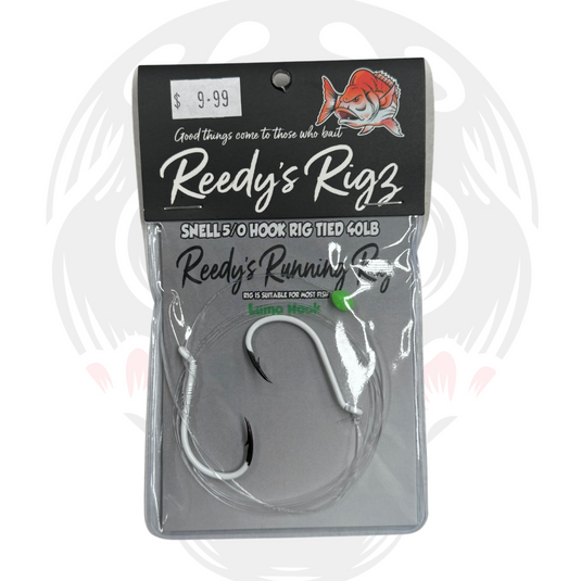Reedy's Rigs - Snell Twin Hook Rig (Lumo Hooks)