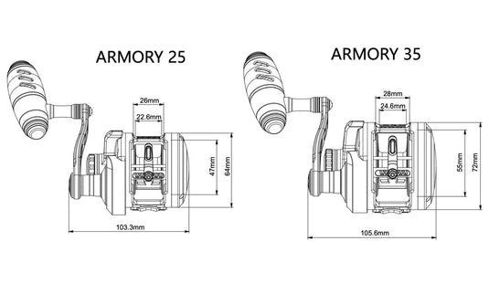 Maxel Armory 25 (Matt Black Limited)