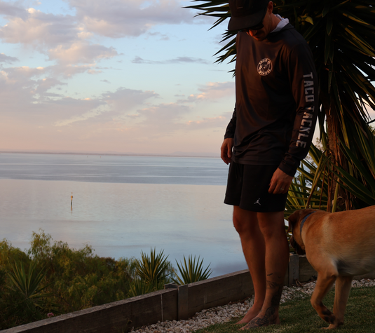 Fishing Shirt - Skull Hood (Black)