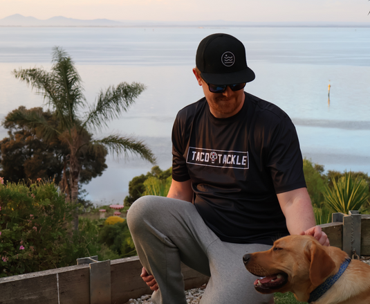 Fishing Shirt - Short Sleeve Skele Fish (Black)