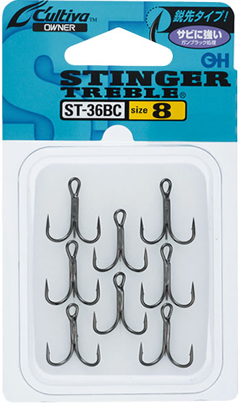 Owner ST-41 Stinger Treble Hooks Size: 4, Hooks -  Canada