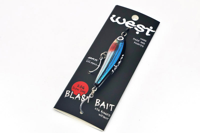Load image into Gallery viewer, West Coast Poppers Blast Bait 2.0 - Slow Sink 90mm (Rigged)
