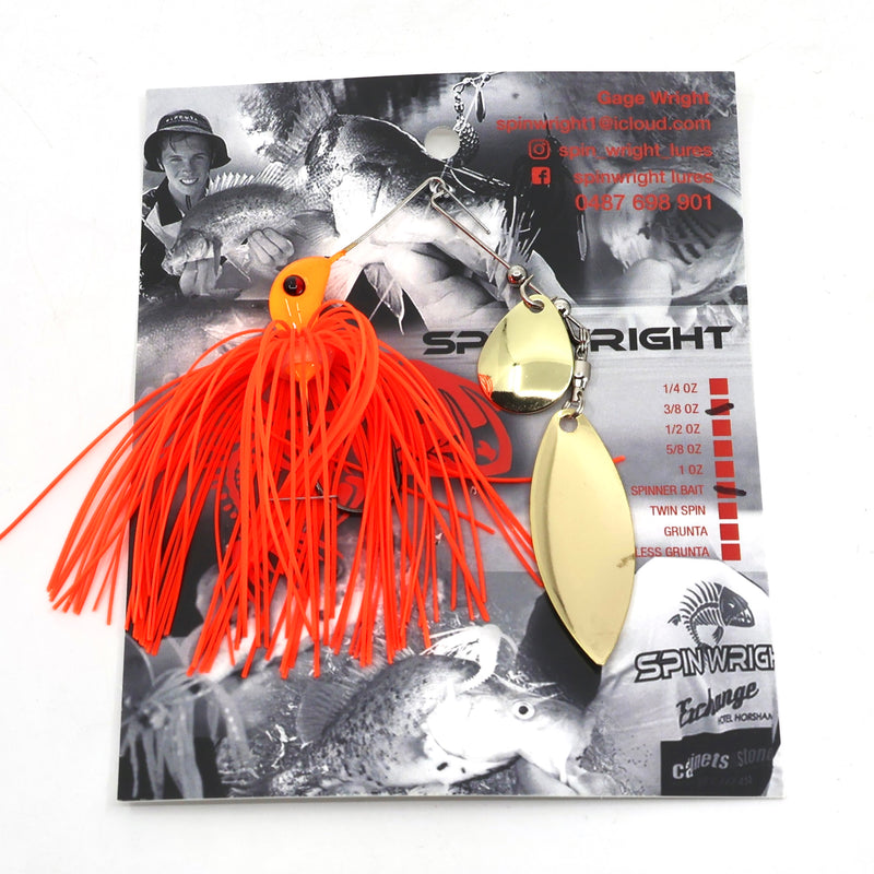 Load image into Gallery viewer, Spinwright 3/8oz Tandem Spinnerbaits
