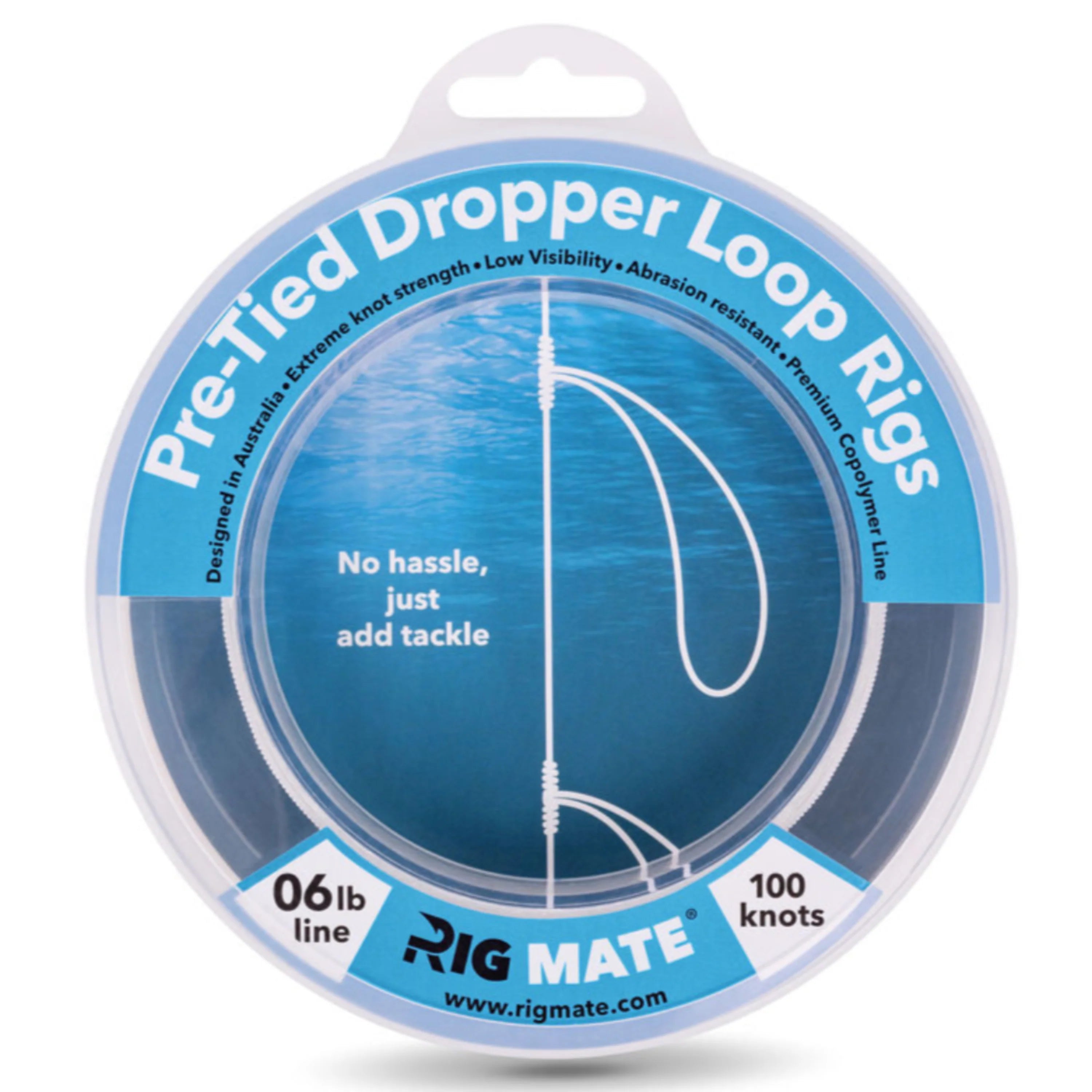 Loop Dap Rig Rig Mate - Pre-tied Dropper Loop Rigs 6lb – Taco Tackle