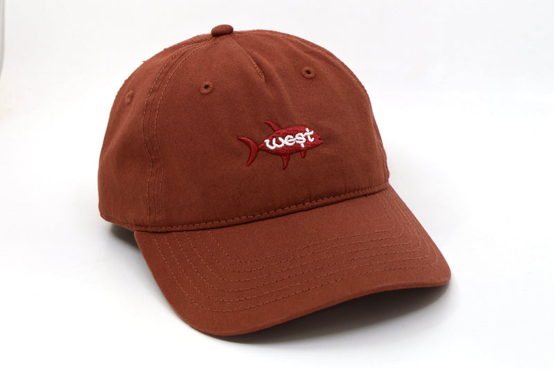 Load image into Gallery viewer, West Coast Poppers GT Dad Hat (Clay)
