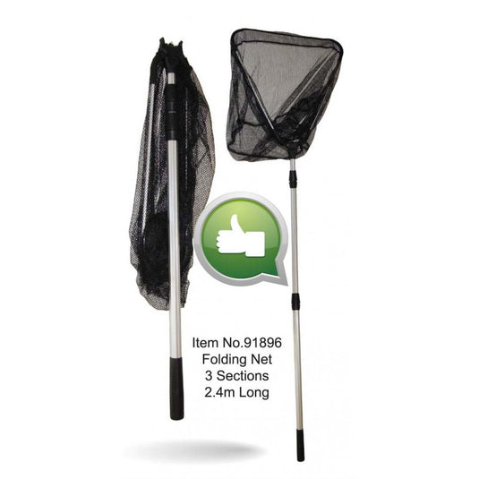 Colbolt Blue 3 sections folding net 2.4m long