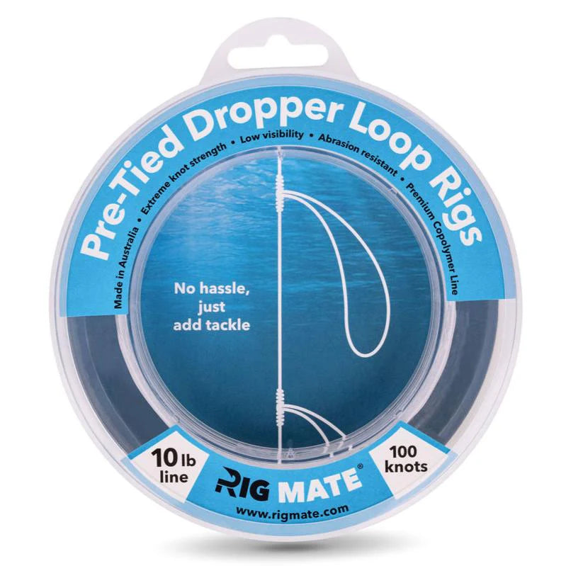 Single Dropper Loop Rig Rig Mate - Pre-tied Dropper Loop Rigs 10lb – Taco Tackle