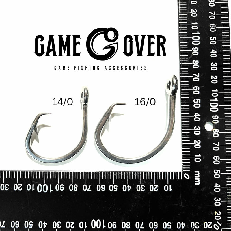 Load image into Gallery viewer, GameOver 2 Hook Deep Drop Rig
