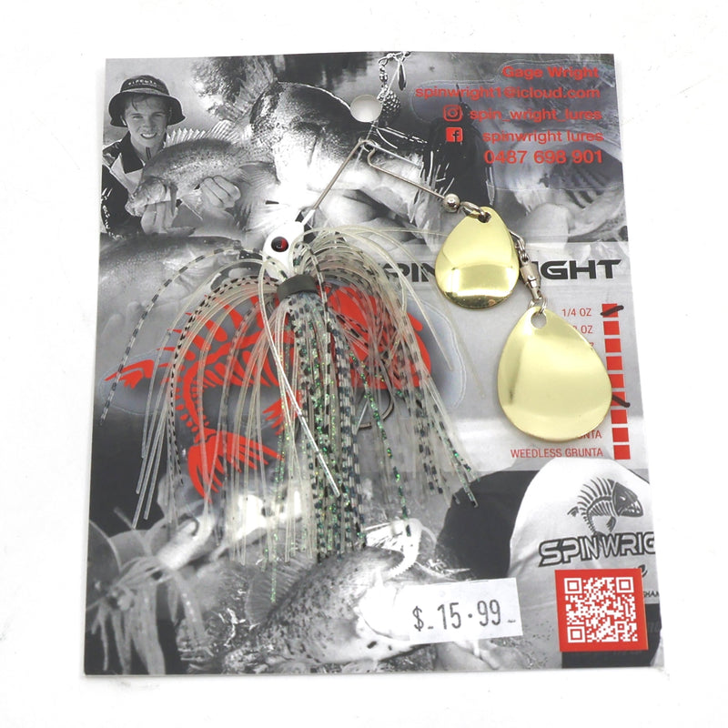Load image into Gallery viewer, Spinwright 1/4oz Double Colorado Spinnerbaits
