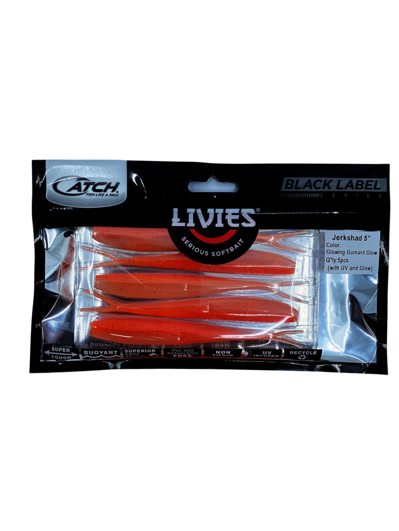 Load image into Gallery viewer, Catch Black Label Livies 5&quot;
