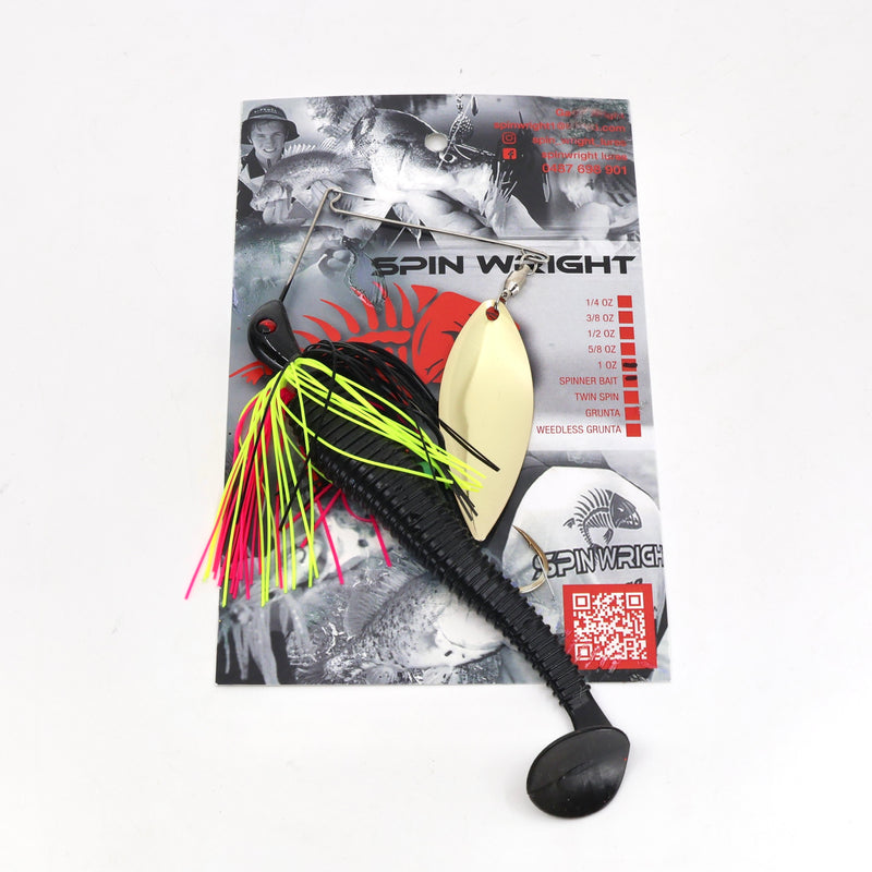 Load image into Gallery viewer, Spinwright 1oz Single Willow Spinnerbaits Rigged 6&quot;
