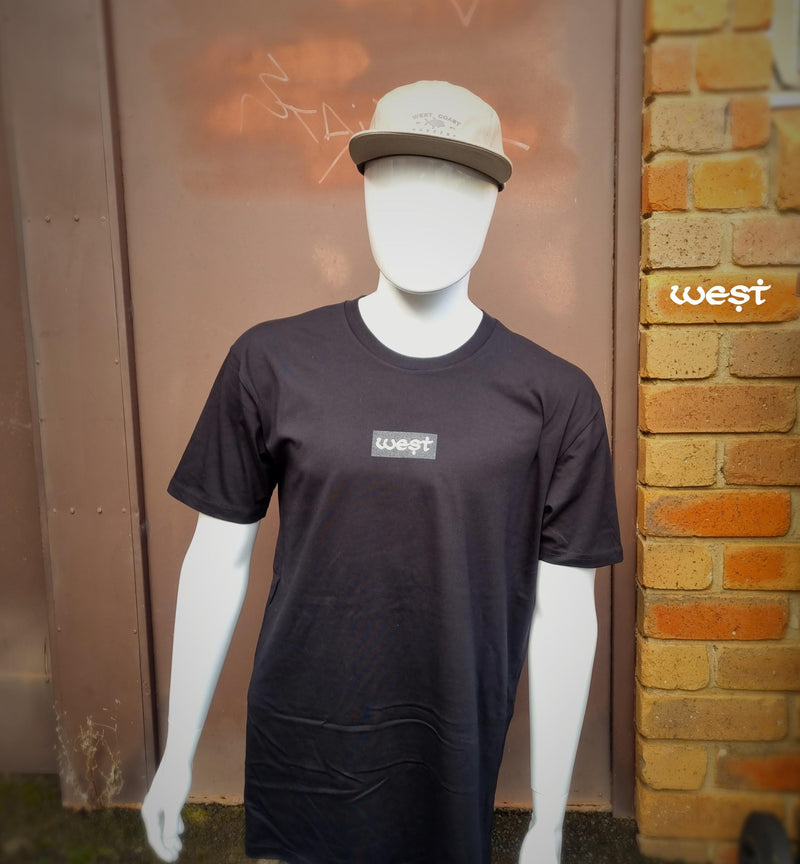 Load image into Gallery viewer, West Coast Poppers Short Sleeve T-Shirt (Black)
