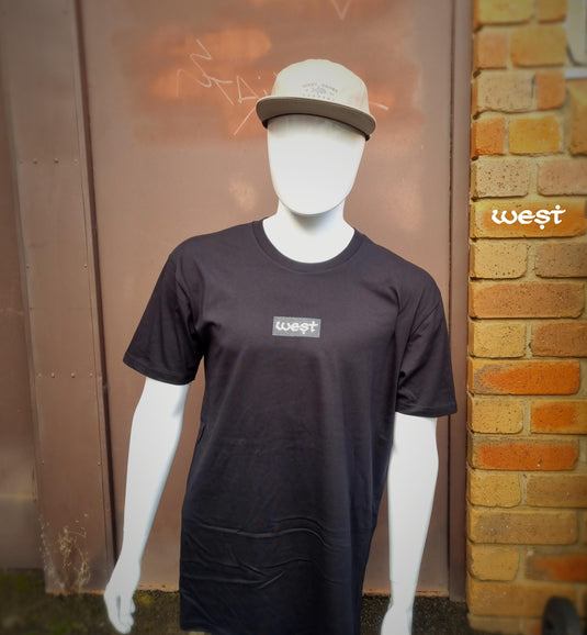 West Coast Poppers Short Sleeve T-Shirt (Black)