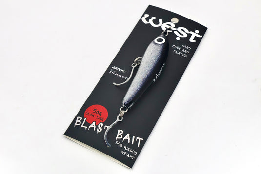 West Coast Poppers Blast Bait 2.0 - Slow Sink 120mm (Rigged)
