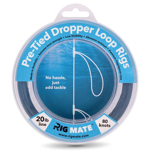 Rig Mate - Pre-tied Dropper Loop Rigs 20lb