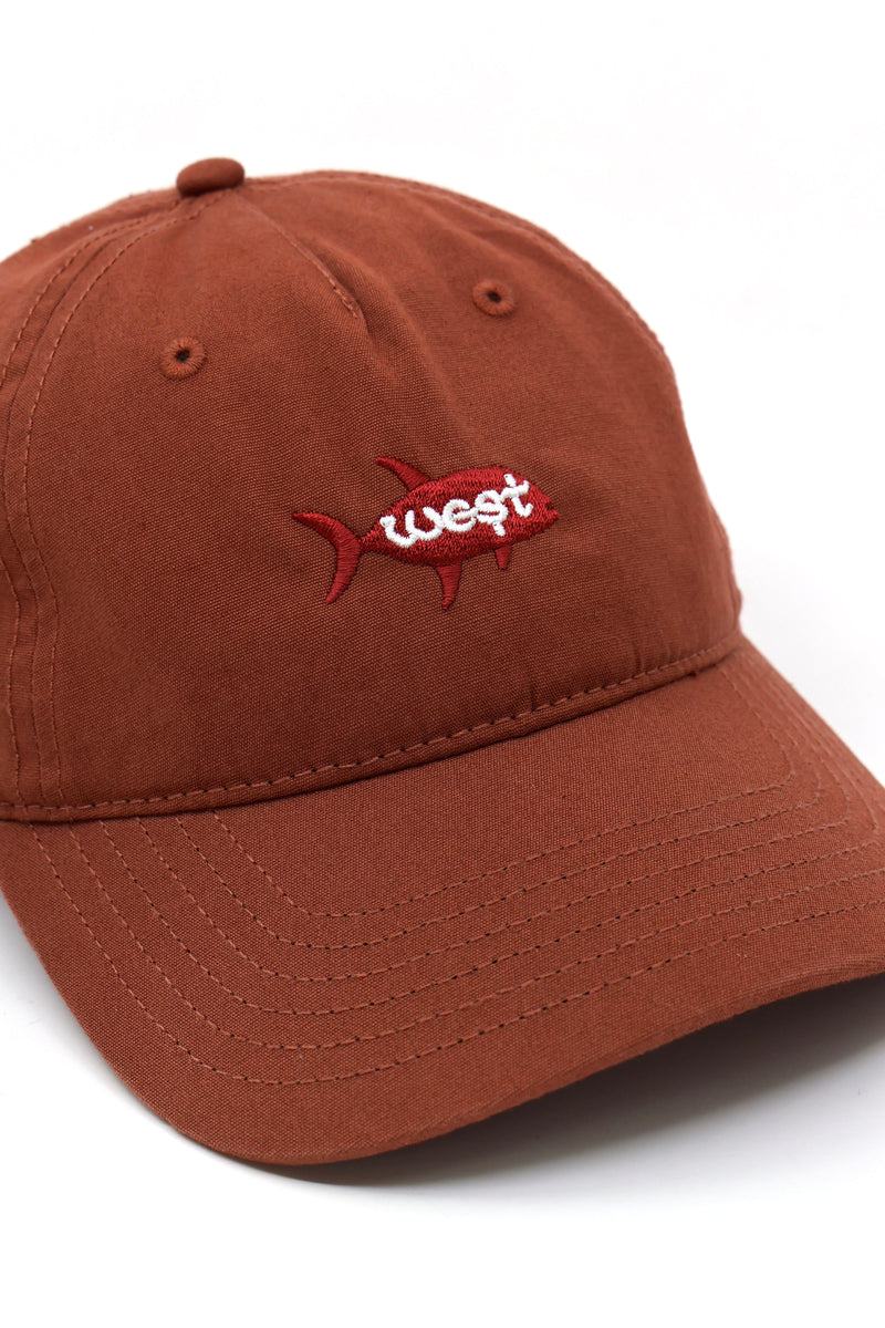 Load image into Gallery viewer, West Coast Poppers GT Dad Hat (Clay)
