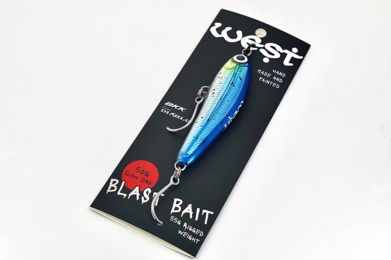 Load image into Gallery viewer, West Coast Poppers Blast Bait 2.0 - Slow Sink 120mm (Rigged)
