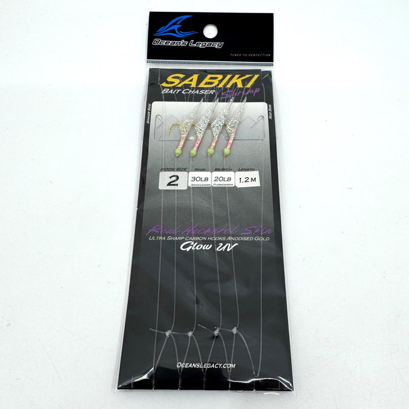 Load image into Gallery viewer, Ocean's Legacy Sabiki Rig 4 Hooks
