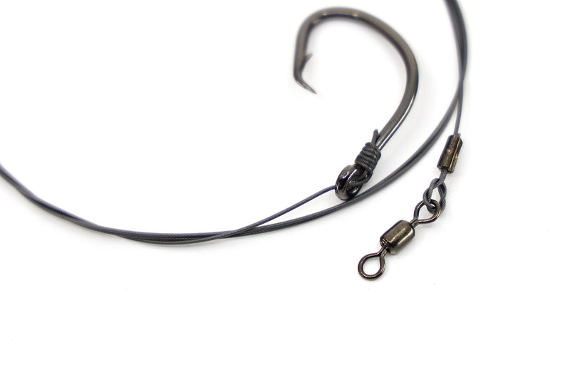 Load image into Gallery viewer, GameOver Tooth Proof Rig - Slider Rig - Carbon Circle Hook
