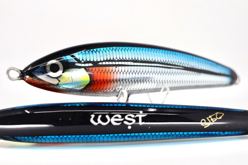 Load image into Gallery viewer, West Coast Poppers 100g Slow Sink (S100) 190mm
