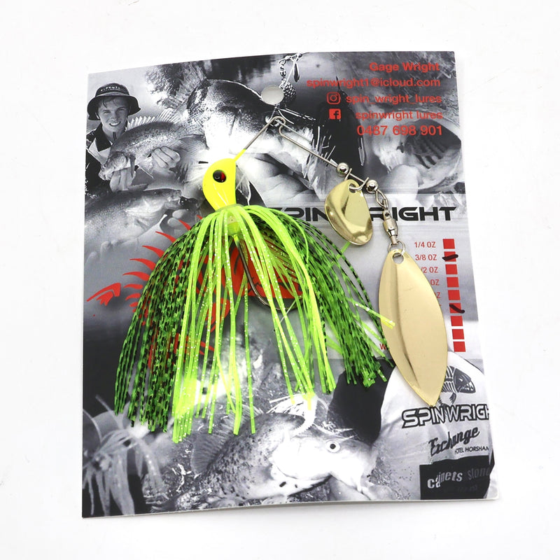 Load image into Gallery viewer, Spinwright 3/8oz Tandem Spinnerbaits

