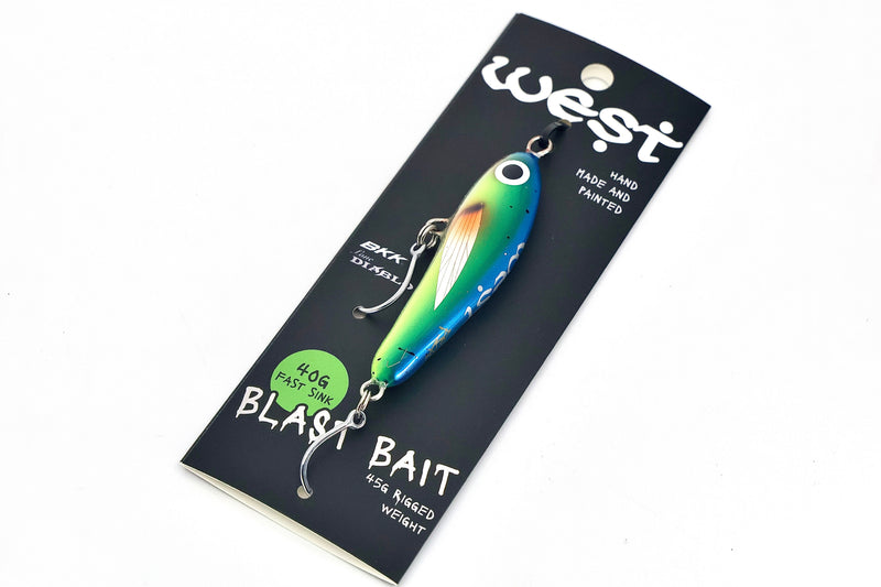 Load image into Gallery viewer, West Coast Poppers Blast Bait 2.0 - Fast Sink 90mm (Rigged)
