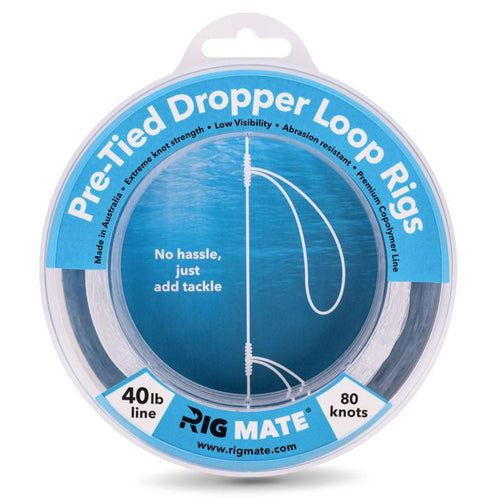 Rig Mate - Pre-tied Dropper Loop Rigs 40lb