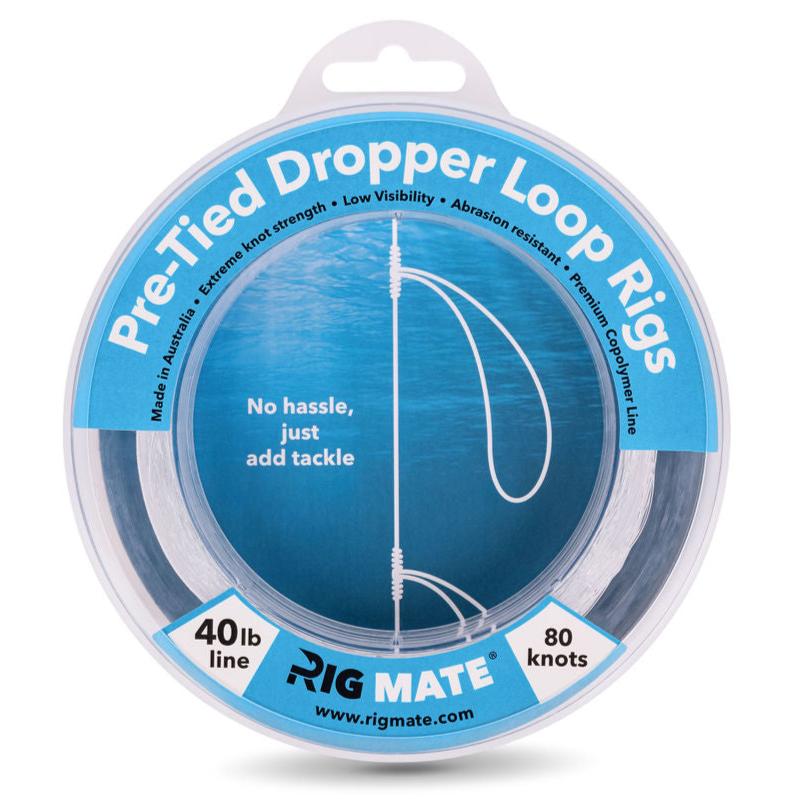 Load image into Gallery viewer, Rig Mate - Pre-tied Dropper Loop Rigs 40lb
