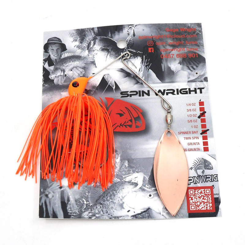 Load image into Gallery viewer, Spinwright 1/2oz Single Willow Spinnerbaits
