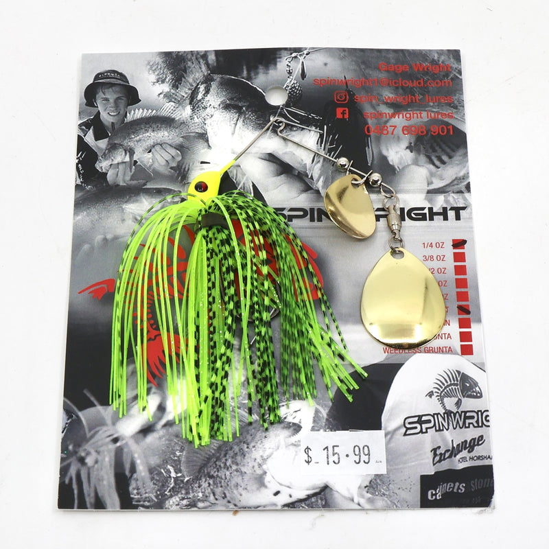 Load image into Gallery viewer, Spinwright 1/4oz Double Colorado Spinnerbaits

