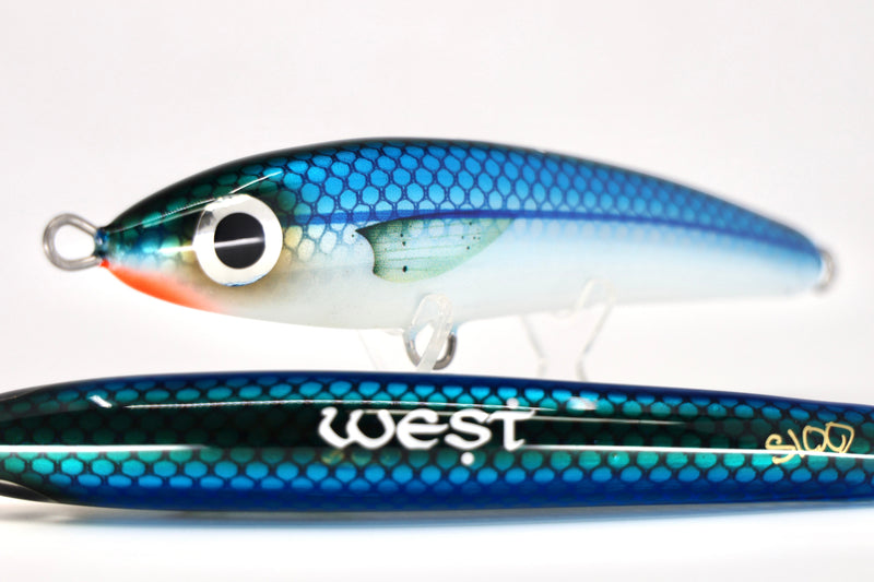 Load image into Gallery viewer, West Coast Poppers 100g Slow Sink (S100) 190mm
