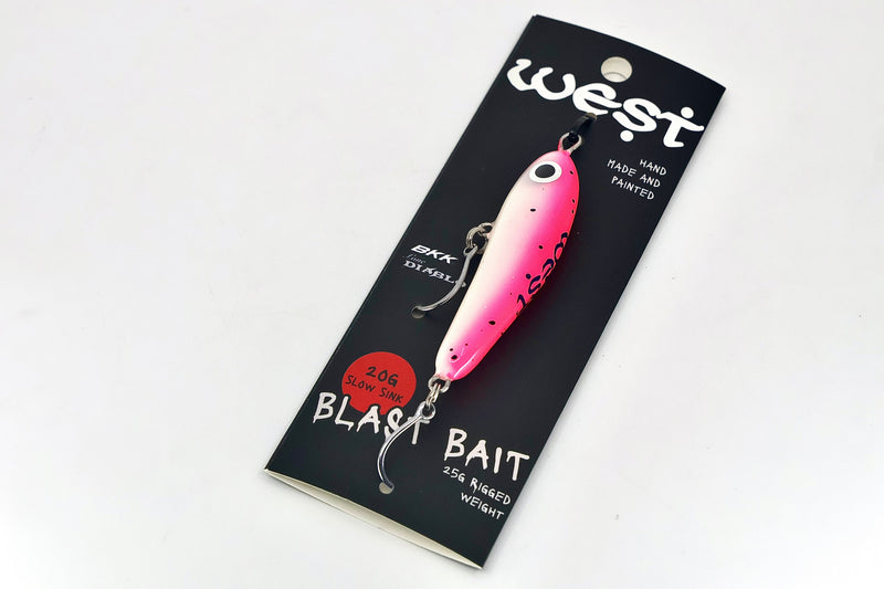 Load image into Gallery viewer, West Coast Poppers Blast Bait 2.0 - Slow Sink 90mm (Rigged)
