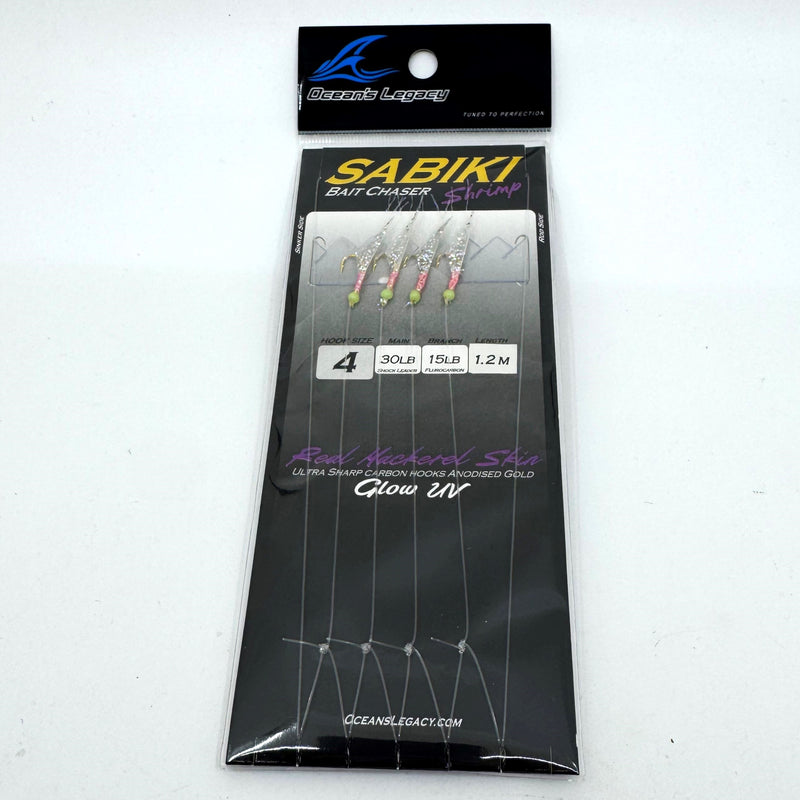 Load image into Gallery viewer, Ocean's Legacy Sabiki Rig 4 Hooks
