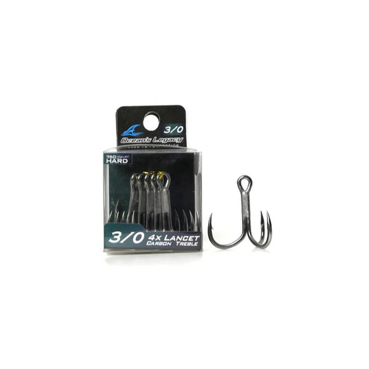 Ocean's Legacy Lancet - 4X Carbon Treble Hook