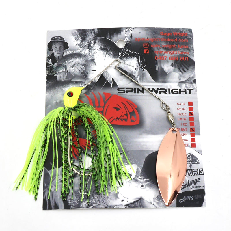 Load image into Gallery viewer, Spinwright 1/2oz Single Willow Spinnerbaits
