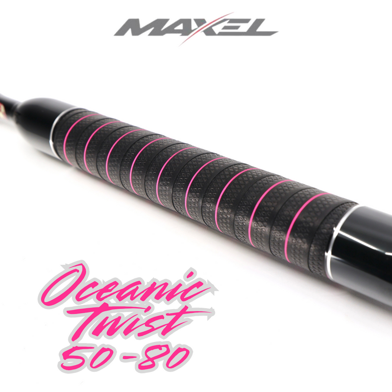 Load image into Gallery viewer, Maxel Oceanic Series Trolling Rod 50-80lbs (Twist Model - Bent Butt)
