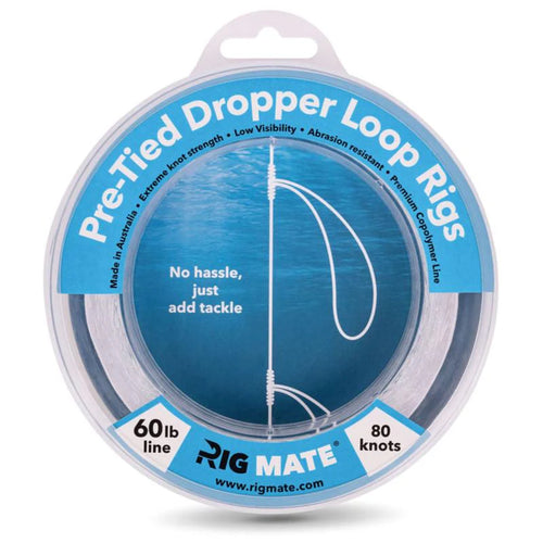 Rig Mate - Pre-tied Dropper Loop Rigs 60lb