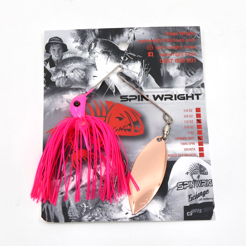 Load image into Gallery viewer, Spinwright 1/2oz Single Willow Spinnerbaits
