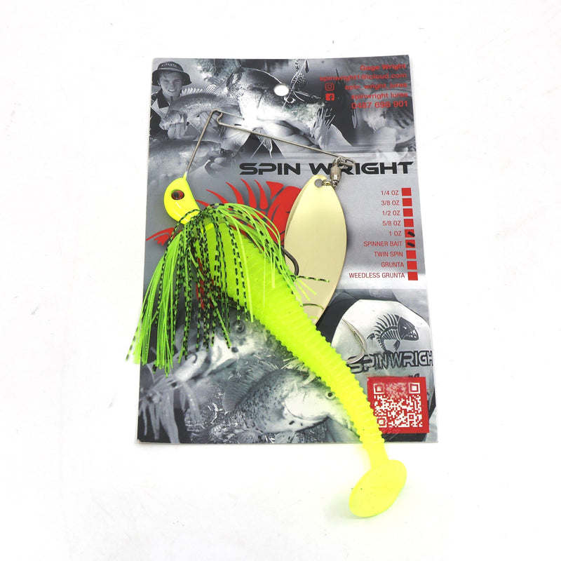 Load image into Gallery viewer, Spinwright 1oz Single Willow Spinnerbaits Rigged 6&quot;
