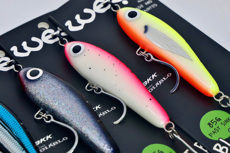 Load image into Gallery viewer, West Coast Poppers Blast Bait 2.0 - Fast Sink 120mm (Rigged)
