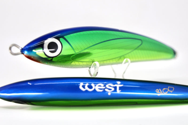 Load image into Gallery viewer, West Coast Poppers 100g Slow Sink (S100) 190mm
